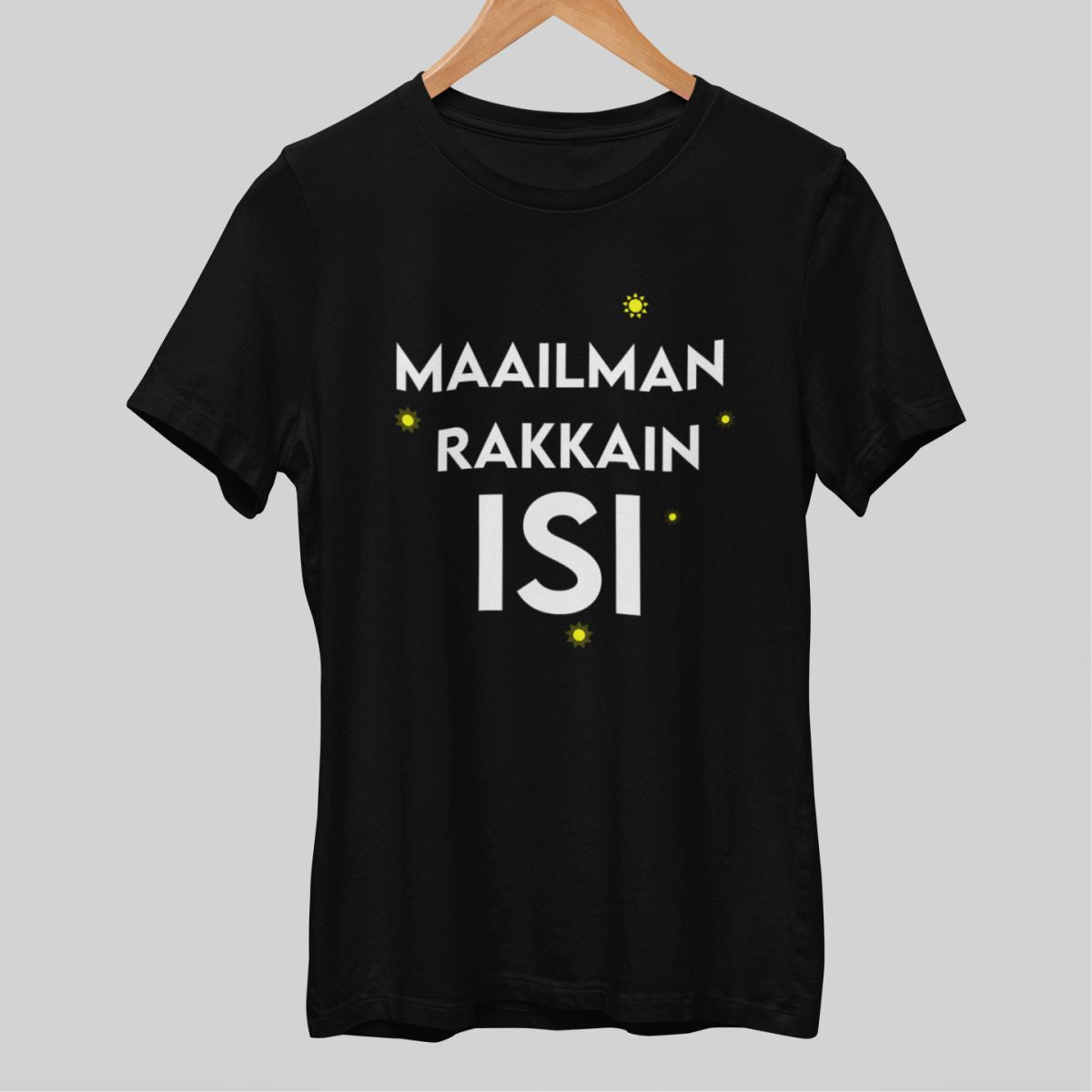 Mustat unisex T-paidat "Maailman rakkain isi"