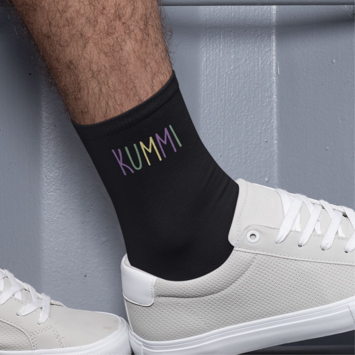 Mustat sukat "Kummi"