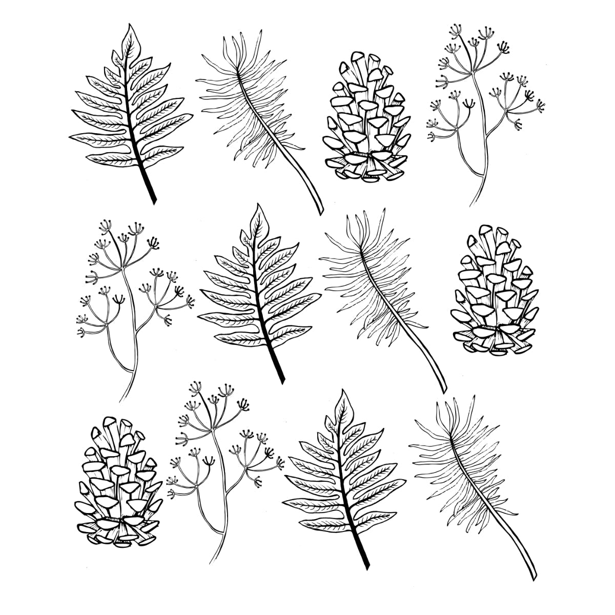 Valkoinen UNISEX T-paita Luonnolliset aiheet